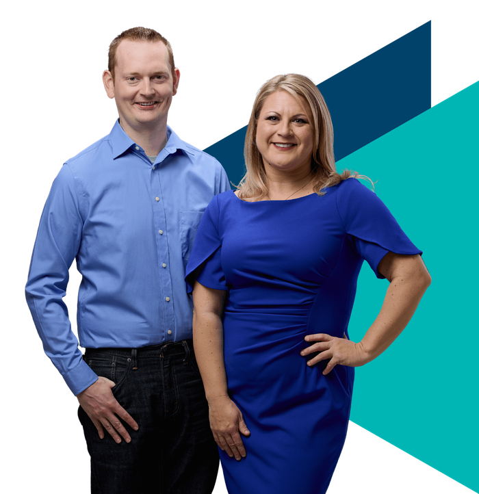 Brian Mullins and Malarie Parkins, owners of 1907 Property Management